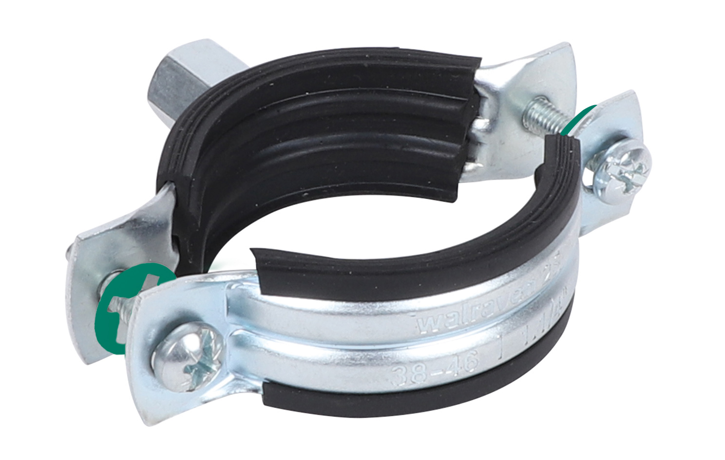 Clamp with lining 2S M8/10