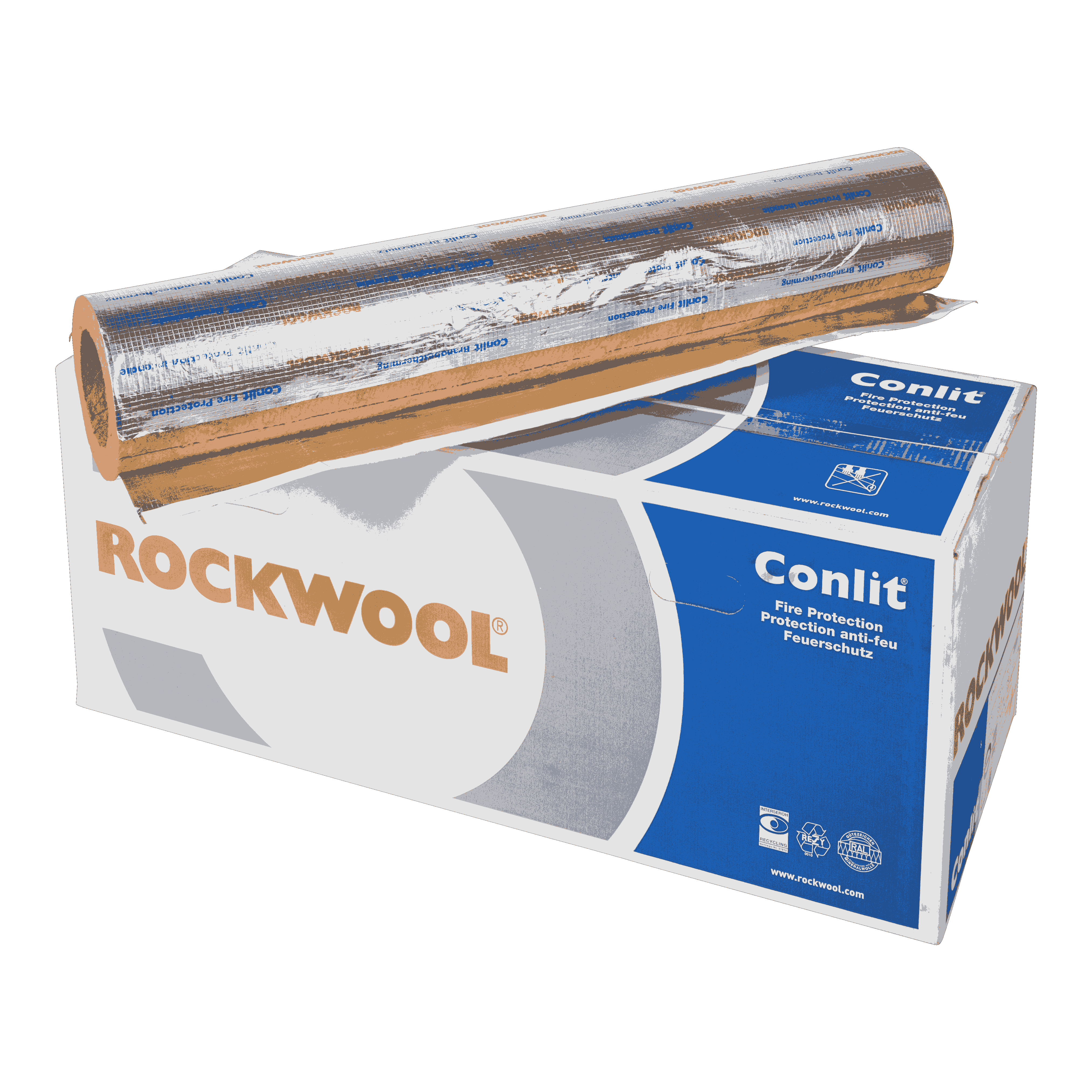 Rockwool Conlit 150 U pipe section