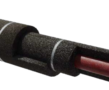 Foamglas pipe section Multiple-layer (uk)
