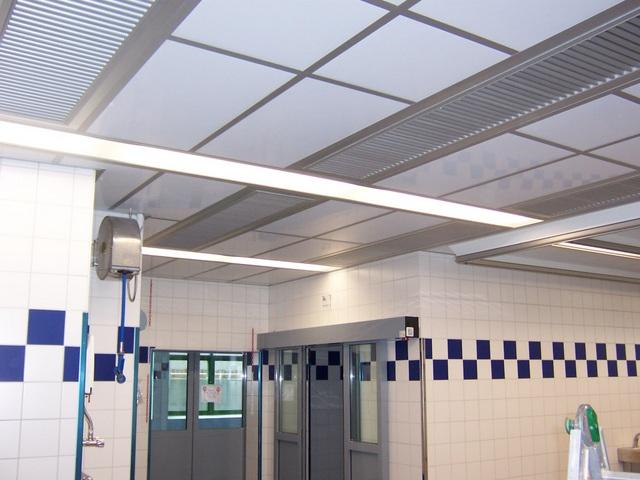 Isoleco 1000/2000 hygienisches Akustikdeckensystem